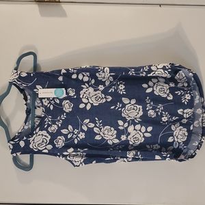 Papermoon Medium Blue top. NWT Stichfix